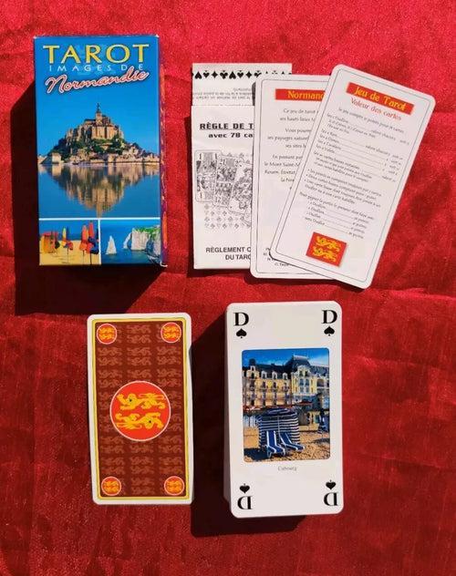 "Bretagne" Region in France: Set of 5 Vintage decks