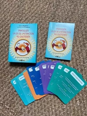 Pratiquez la loi de l'attraction au quotidien - Nouveau coffret de 49 cartes - 2016