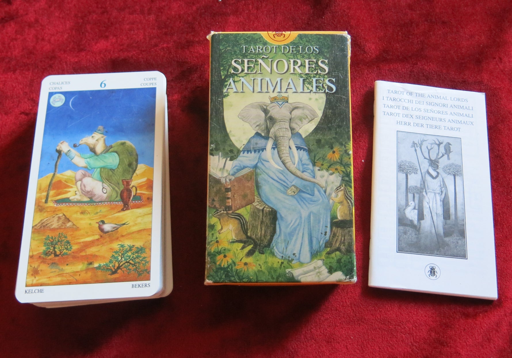 Tarot of the Animal Lords – Lo Scarabeo (2003) – Rare Anthropomorphic Deck