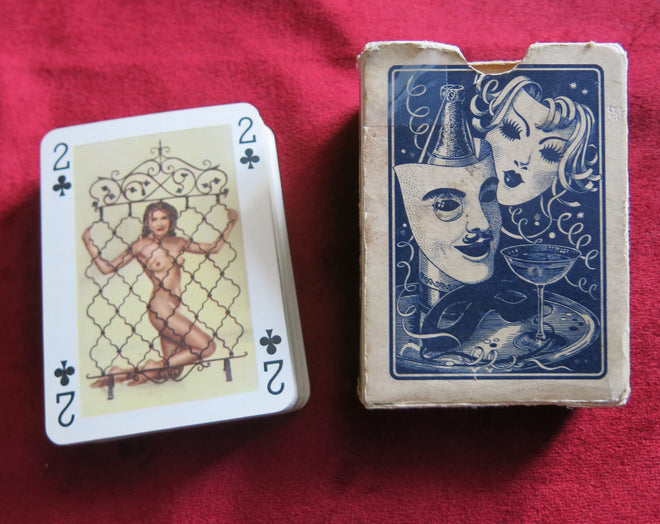 Austrian girls vintage deck of cards - Austrian girls playing cards - 1962 Très Rare jeu cartes - Autriche Pin Up Filles jeu de cartes