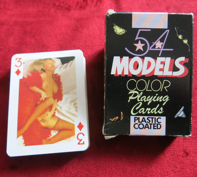 Vintage 54 sexy models Playing cards pin ups