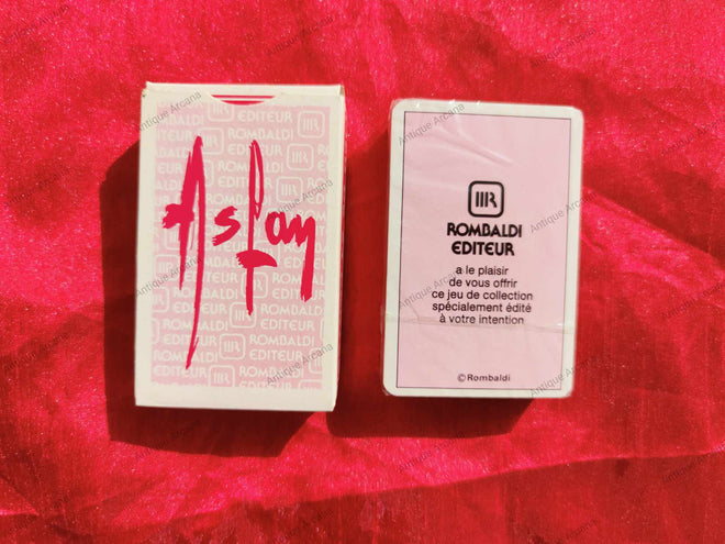 Alain Aslan SEXY 70s - Jeu de cartes vintage pour adulte