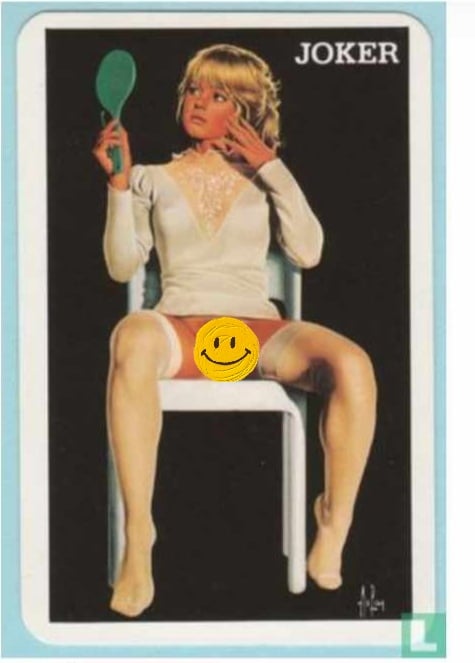 Alain Aslan SEXY 70s - Jeu de cartes vintage pour adulte