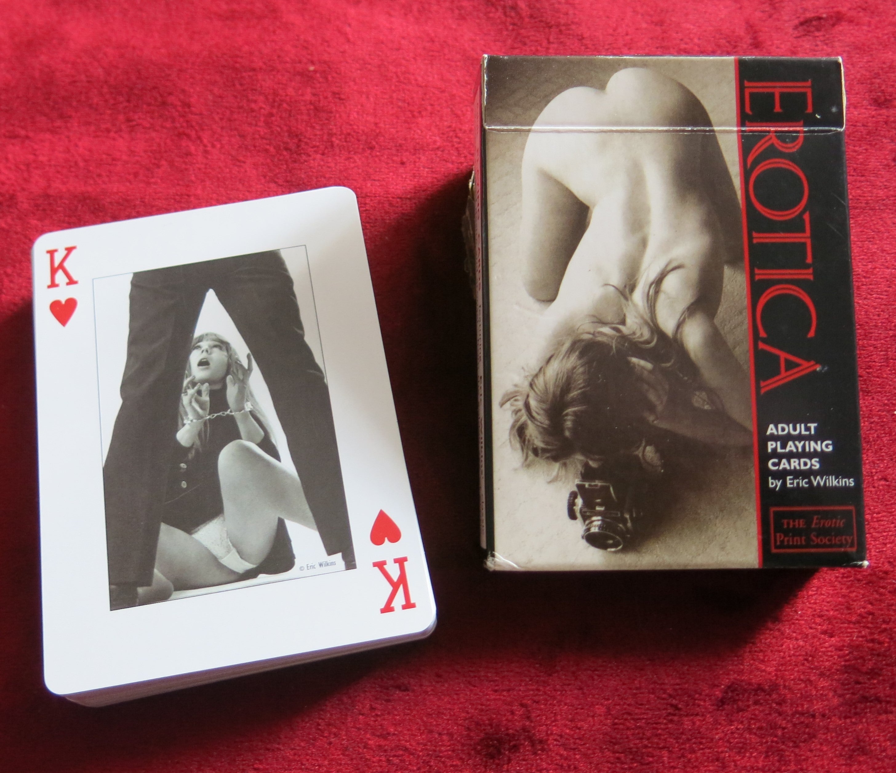 Erotic playing cards, Eric Wilkins deck, adult poker cards, vintage erotica, out of print deck, Piatnik cards, erotic photography, sensual art cards, erotic collector deck, rare adult cards, 2005 playing cards, retro erotic deck, erotic card game, adult gift deck, photography art cards