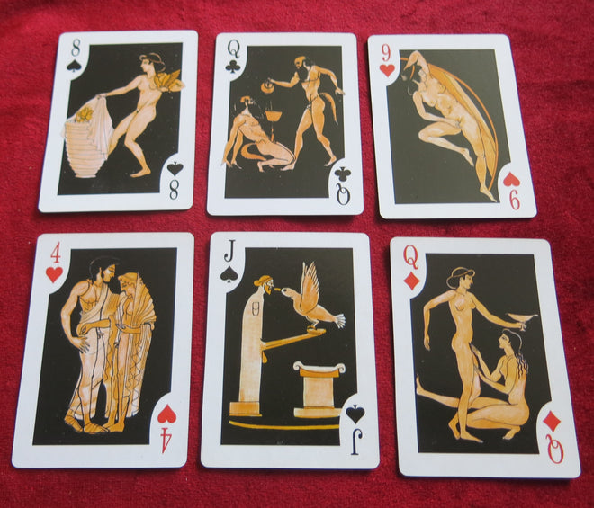 Greek Lovers Erotic Playing Cards - Themes of Ancient Greek Ceramics - Ancient Greek Sex Lovers/Playing Cards: Ancient Greek Sex Life
