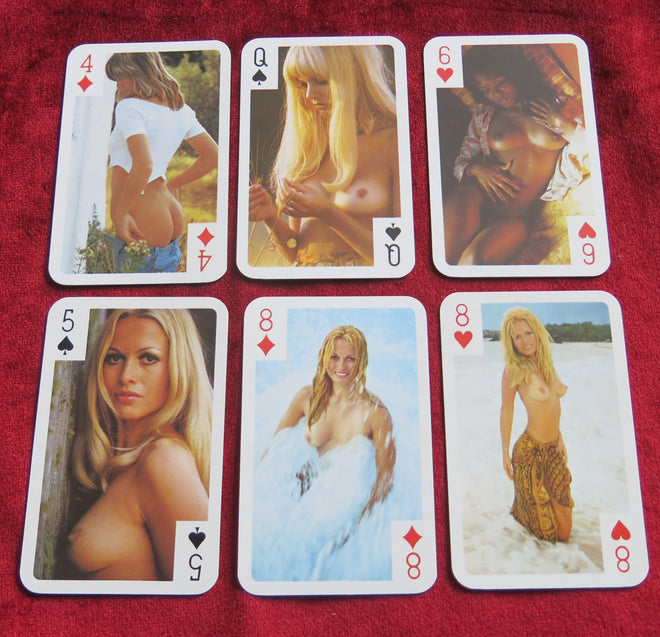 Poker Girls 4151 Adult Playing Cards 54 - sexy bridge cards - Sexy vintage Erotic playing cards, - Adult deck of Cards