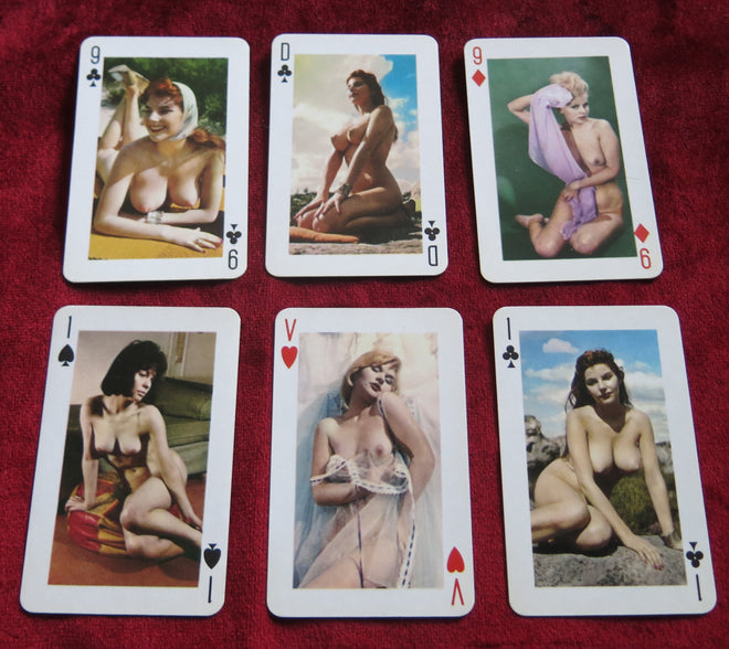 Sexyl Naughty Deck, Erotic playing cards, - Adult Playing Cards - vintage sexy deck of cards