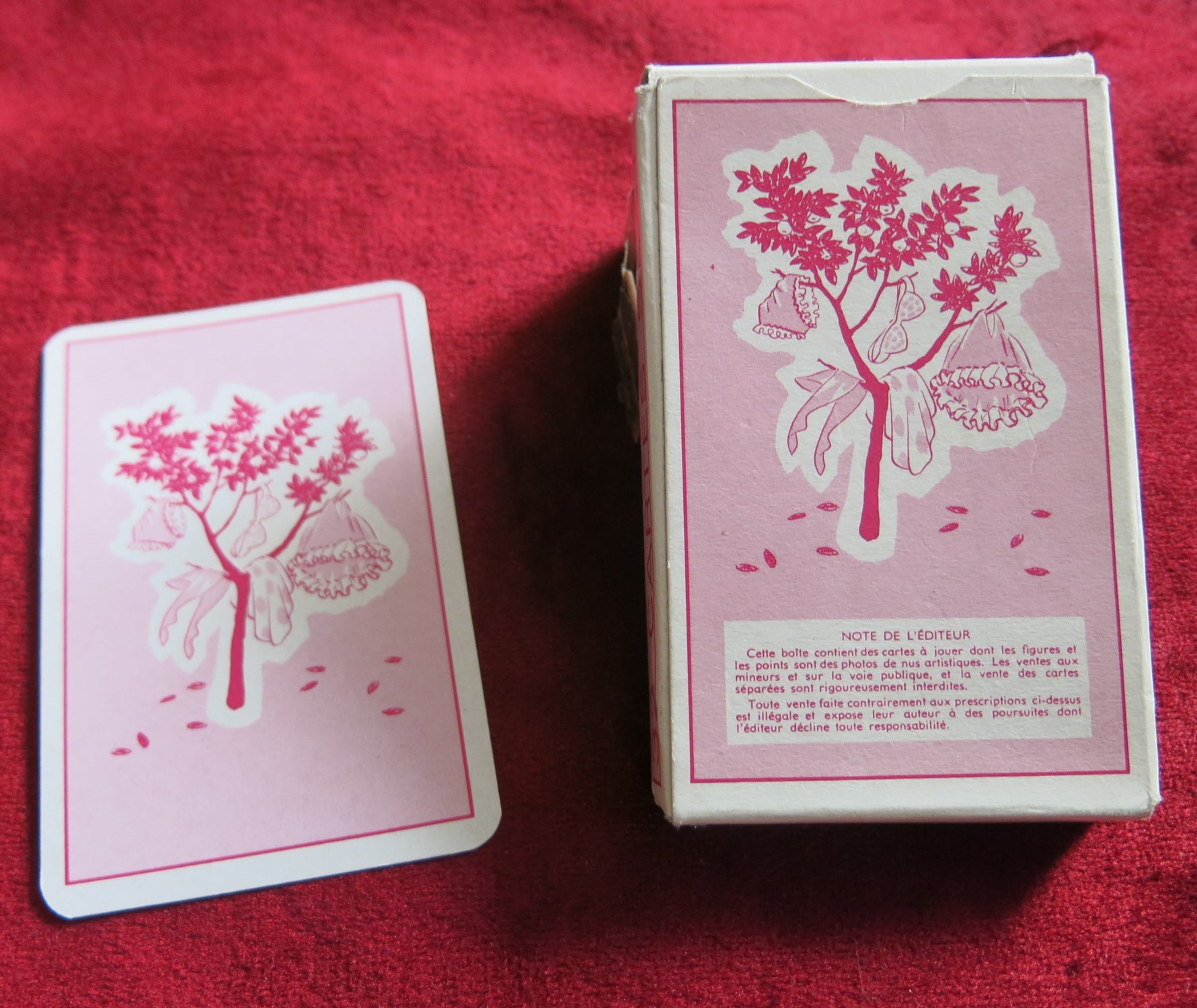 Erotic Nude Playing Cards - 32 French pin-up playing cards