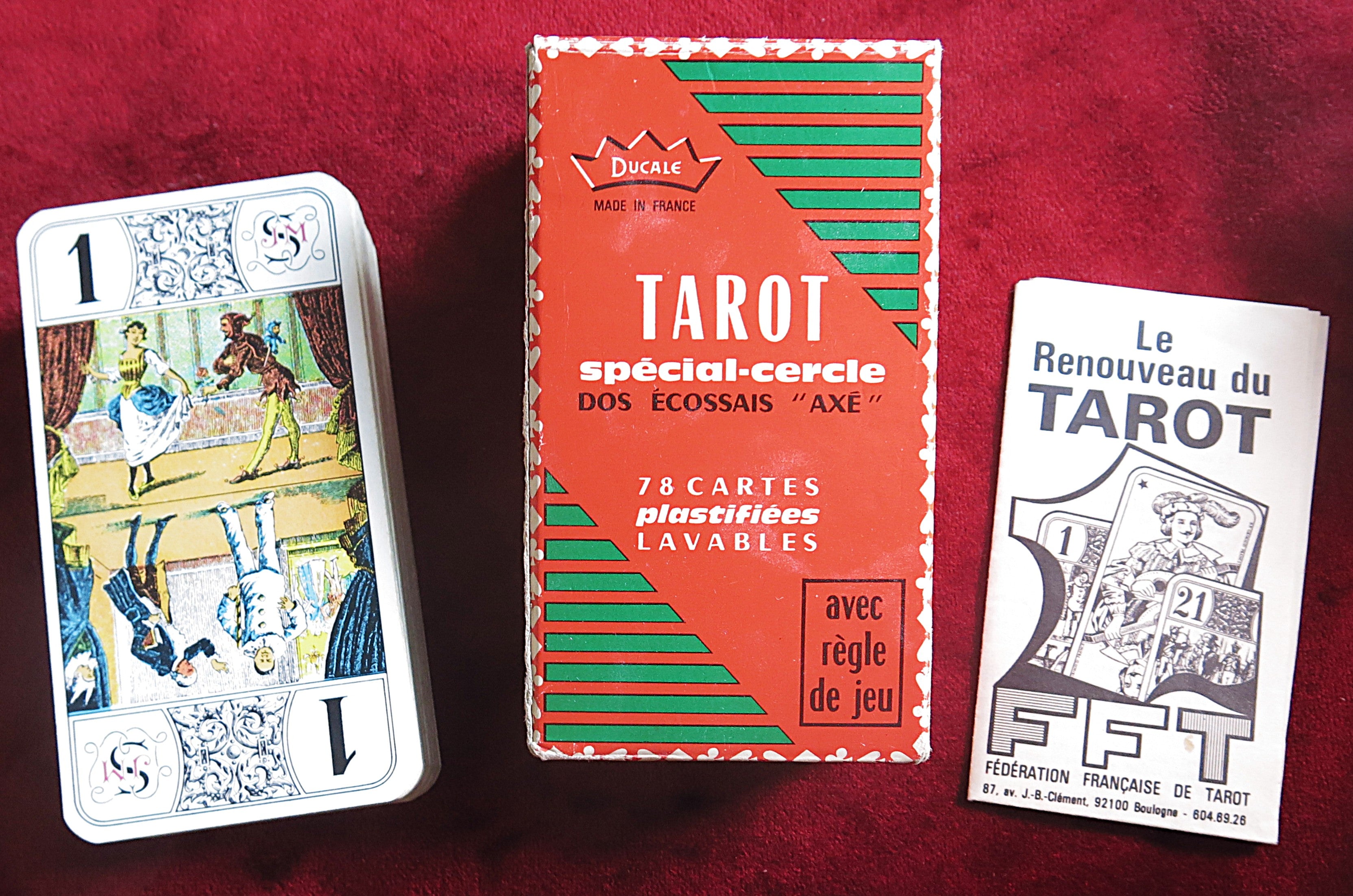 Ducale Spécial-Cercle Tarot – Classic 1960s/70s French Game Deck – Collectible Edition