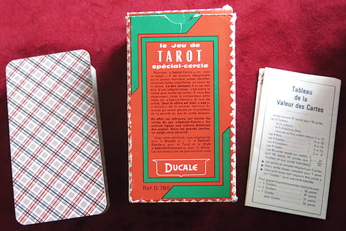 Ducale Spécial-Cercle Tarot – Jeu de cartes classique français des années 1960/70 – Édition collector