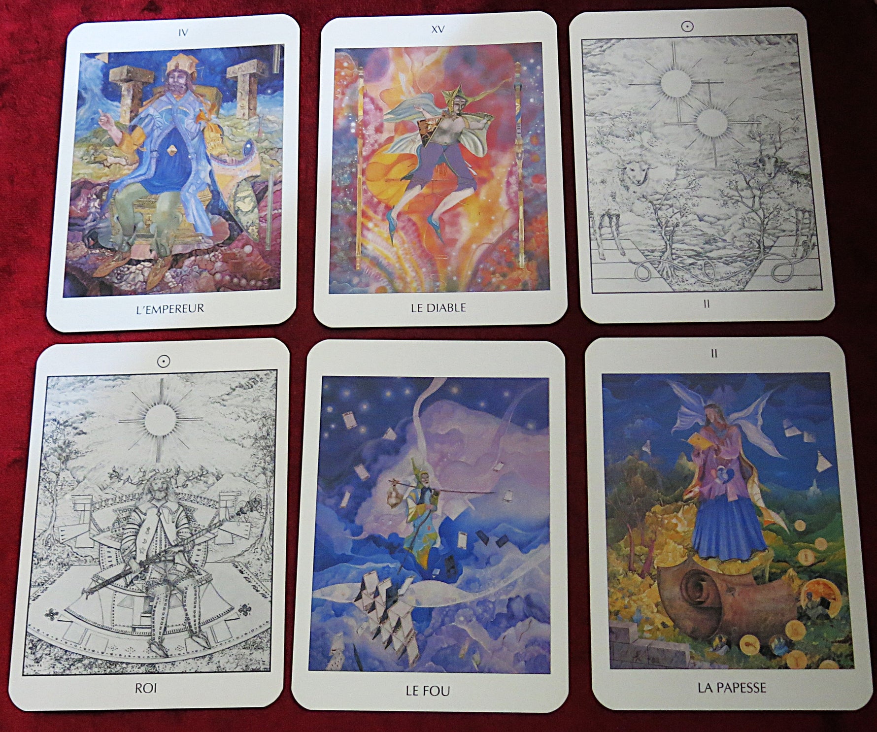 Tarokado Tarot – Robert Cadot – 1997 – Rare French Canadian 78 Card Deck