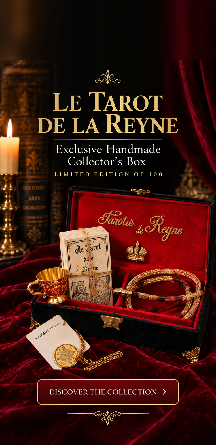 Le Tarot de la Reyne, bannière mobile ajustée
