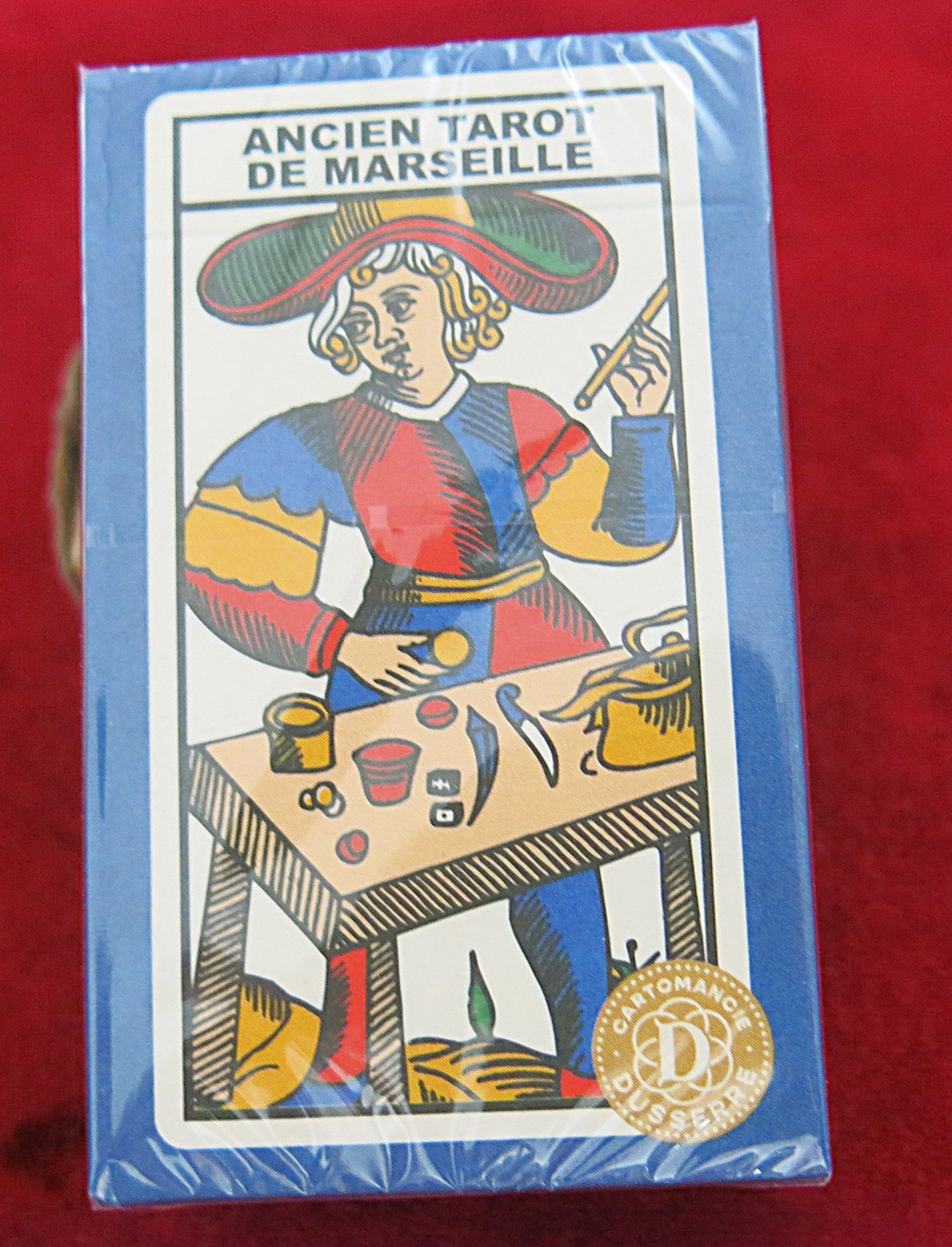 Mini Tarot de Marseille – Édition de poche (7,5 x 4 cm)