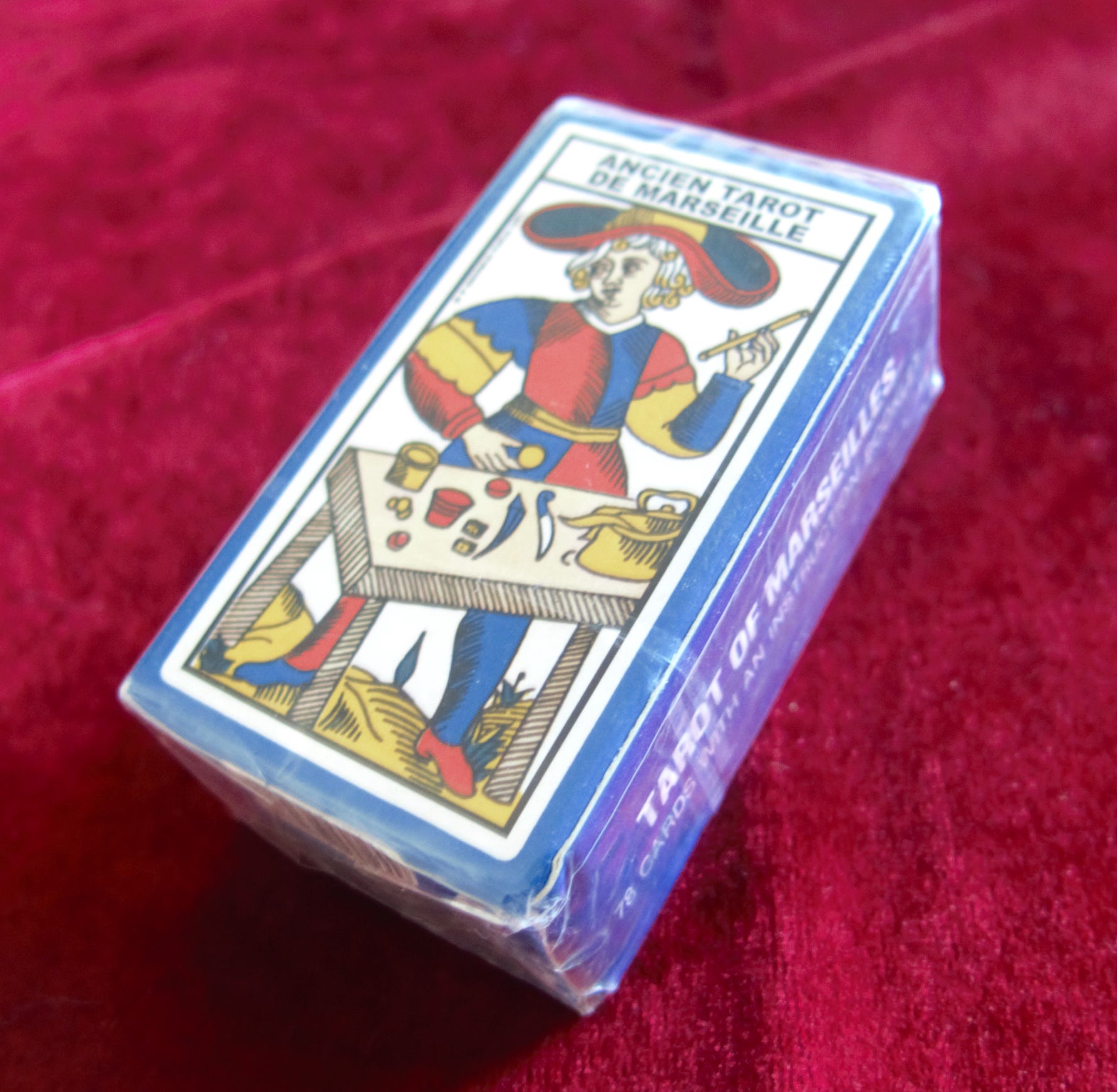 Pocket Marseille Tarot – Mini Tarot of Marseille – Grimaud Paris 1996 – Sealed Deck - Tarot de Marseille miniature