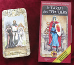 Knights Templar Tarot – French Edition – De Vecchi  - Templar cards