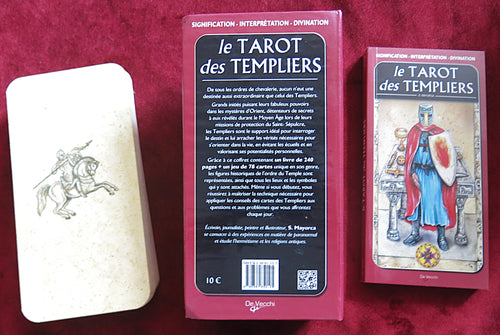 Tarot des Templiers – Edition Française – De Vecchi - Cartes Templiers
