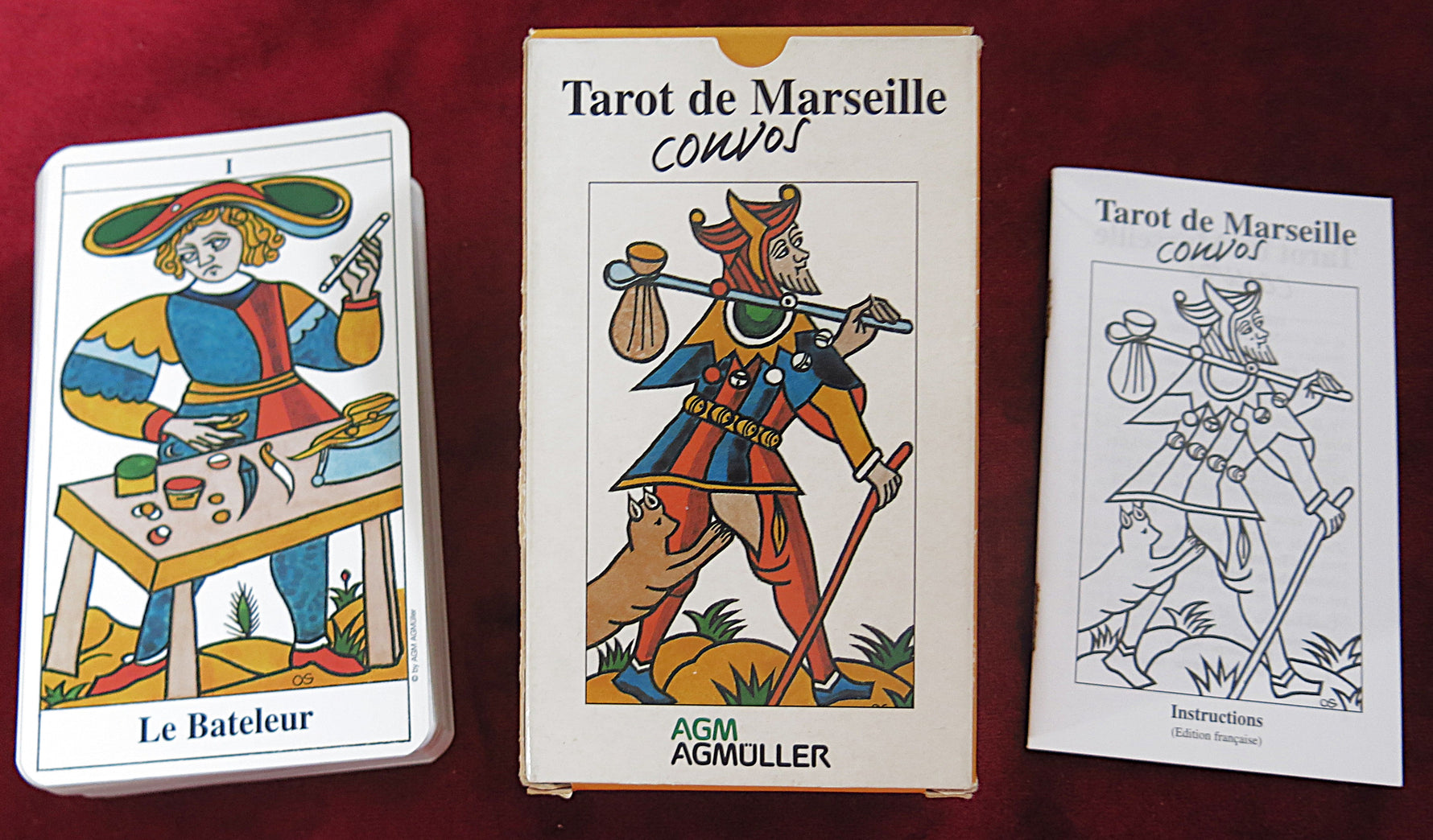 Tarot de Marseille Convos – AGMüller 1999 – Otto Spalinger – Rare Edition