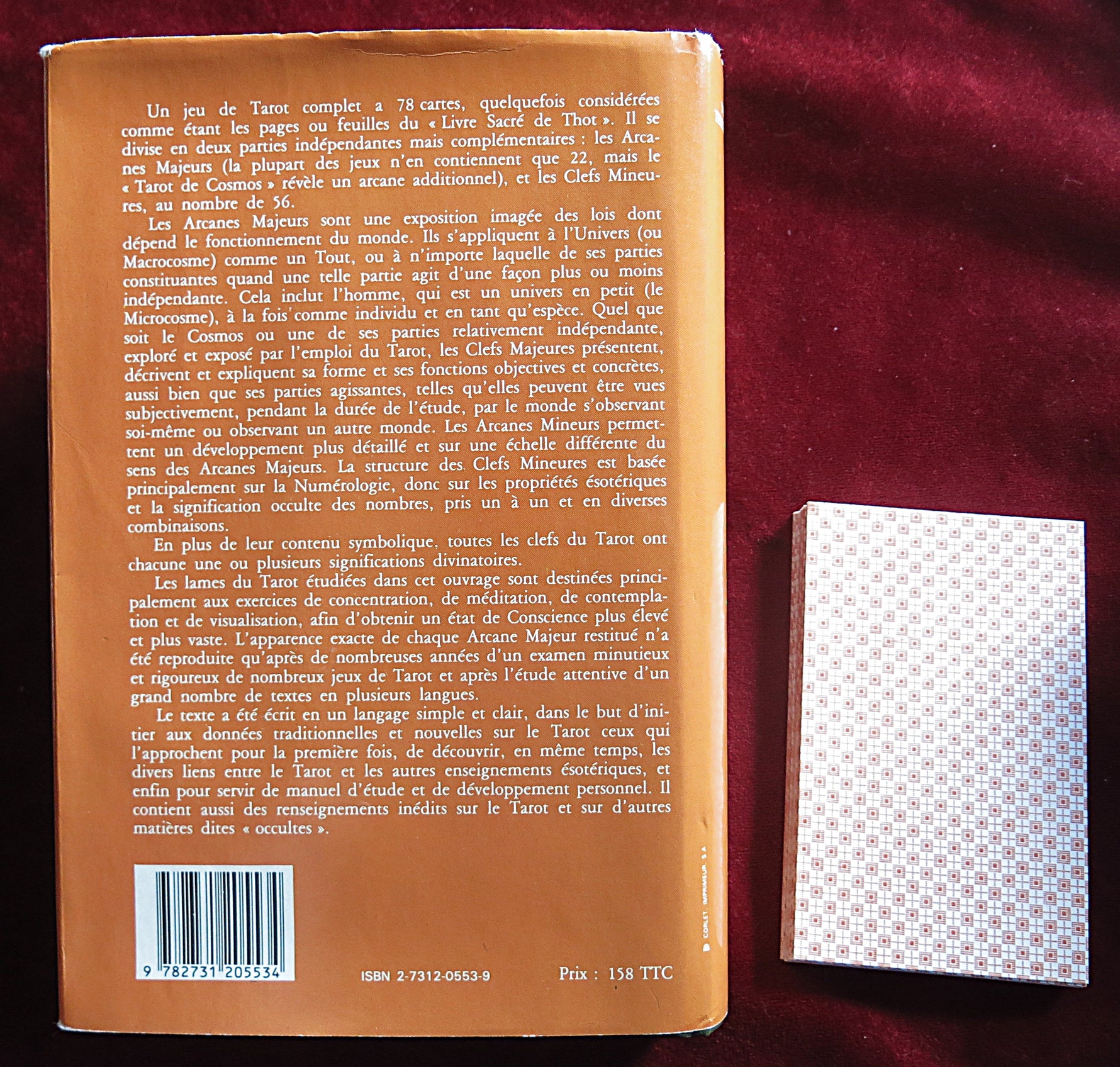 Les trésors du tarot – Esoteric Tarot Book & 23-Card Tarot de Cosmos Set