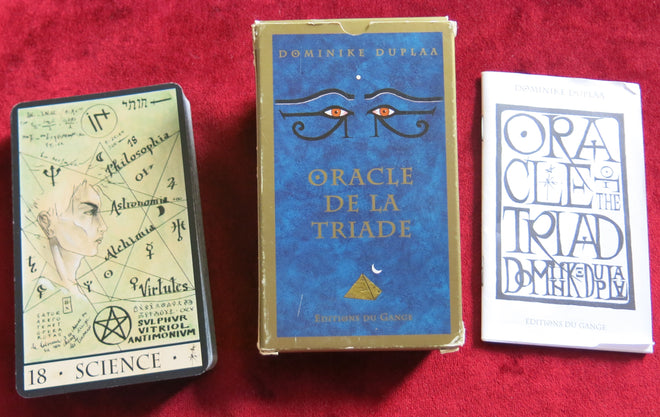 Triad Oracle Blue box Edition 1998 - English & French oracle - L'oracle de la triade 1998