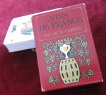 Cartes à jouer standard à collectionner sur les vins français - Jeu de cartes sur les vins français