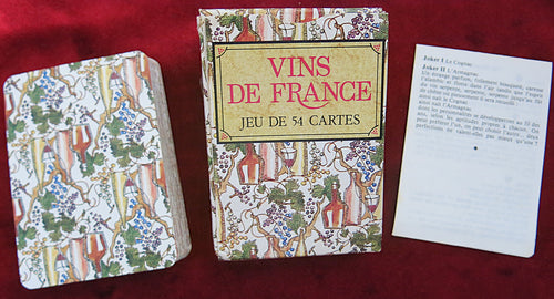 "French wines" Collectible Non-standard playing cards