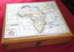 Rare French Cartographical Wooden Cube Puzzle – J.L. Jullien – Late 19th century