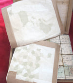 Rare French Cartographical Wooden Cube Puzzle – J.L. Jullien – Late 19th century