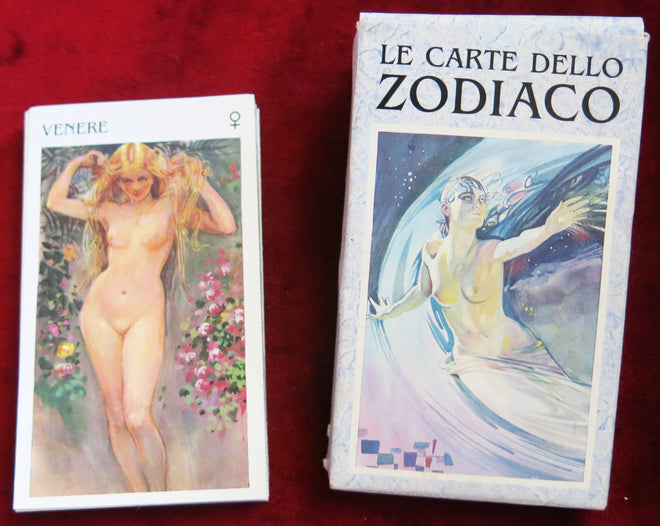 The Zodiac cards 1991 - Promotional deck - Italian tarot