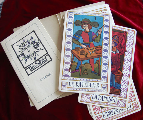 GIANT 1960 Paul Marteau ATOREL advertising Tarot