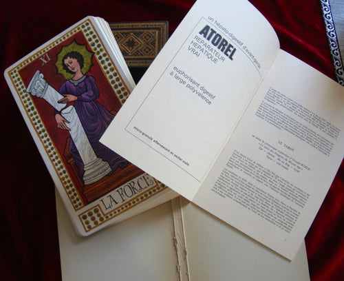 GIANT 1960 Paul Marteau ATOREL advertising Tarot
