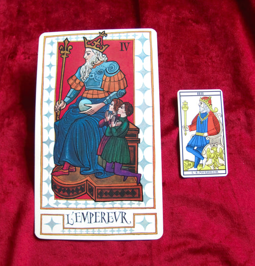 GIANT 1960 Paul Marteau ATOREL advertising Tarot