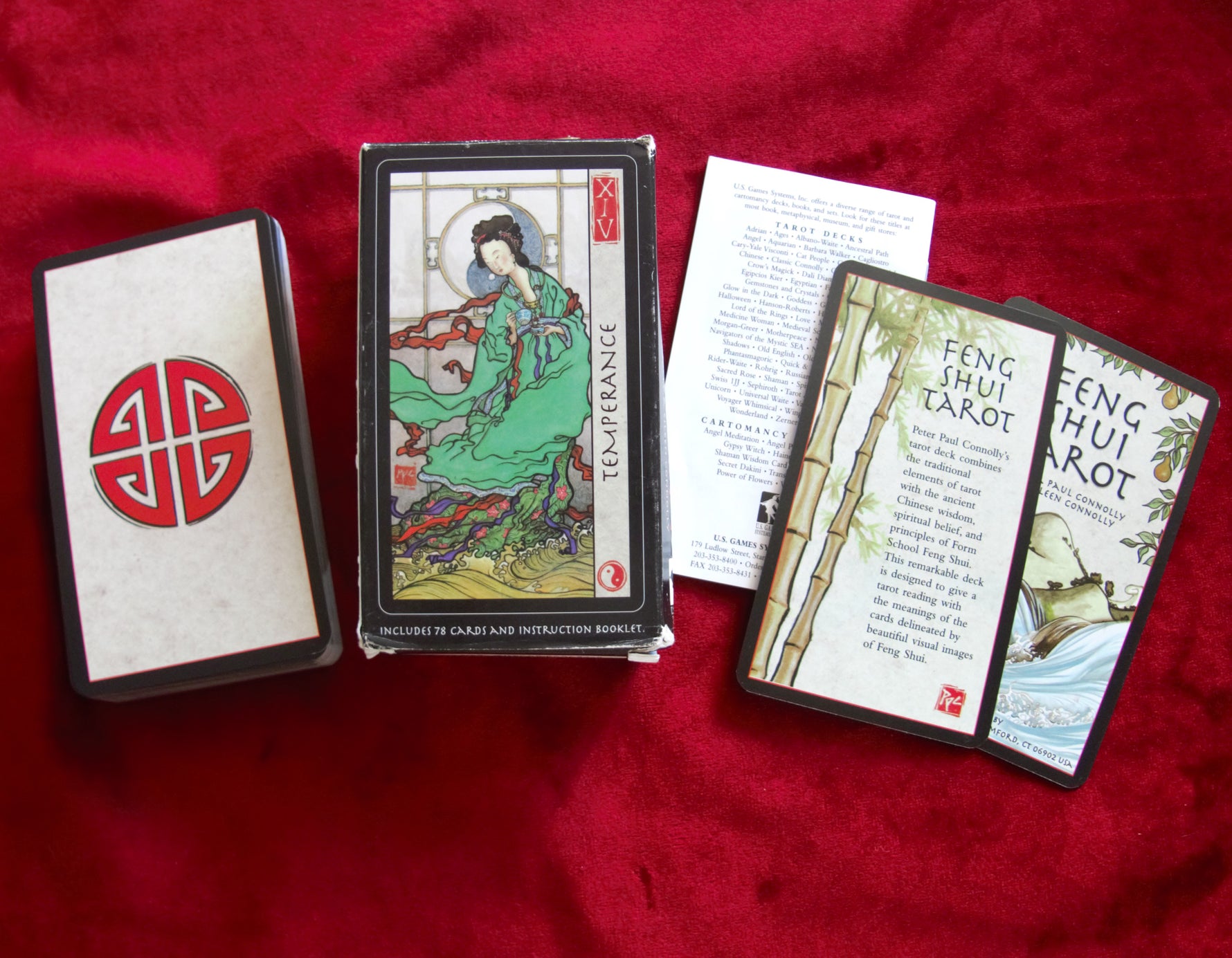 Feng Shui Tarot – U.S. Games (2002) – Chinese Aesthetics & Form School Philosophy