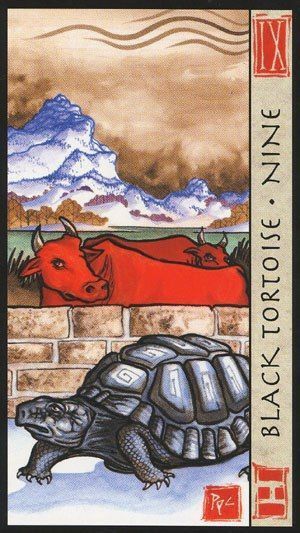 Feng Shui Tarot – U.S. Games (2002) – Chinese Aesthetics & Form School Philosophy