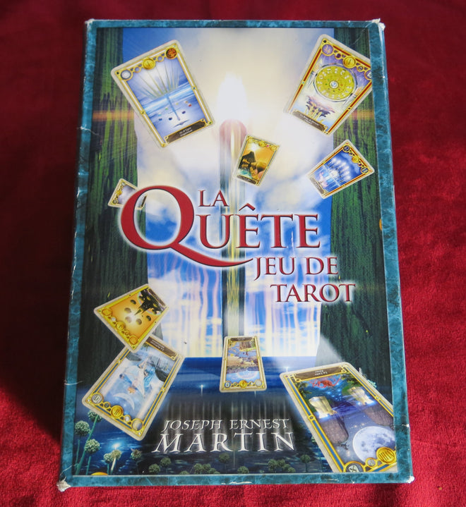 The Quest: Game of tarot - 2010 - VERY RARE  80-Card Set + Book