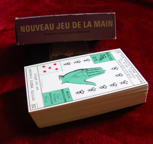 1966 Palmistry tarot - Grimaud Edition  - Jeu de la Main