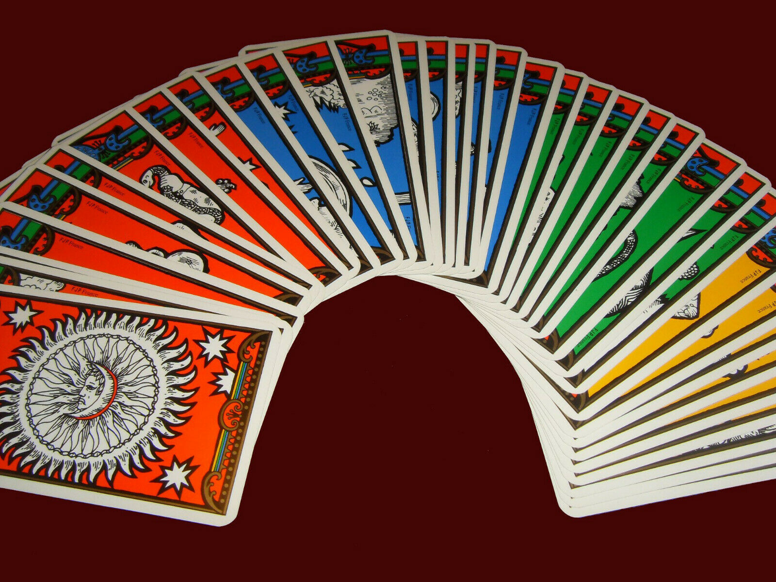 Le Tarot Tzigane des Roms 1984 - Lecture gitane - Astrologie gitane
