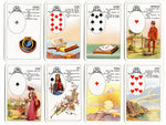 Jeu Lenormand – Dusserre Cartomancie / Cartamundi – 36 Cards – Vintage French Fortune-Telling Deck – Rare OOP
