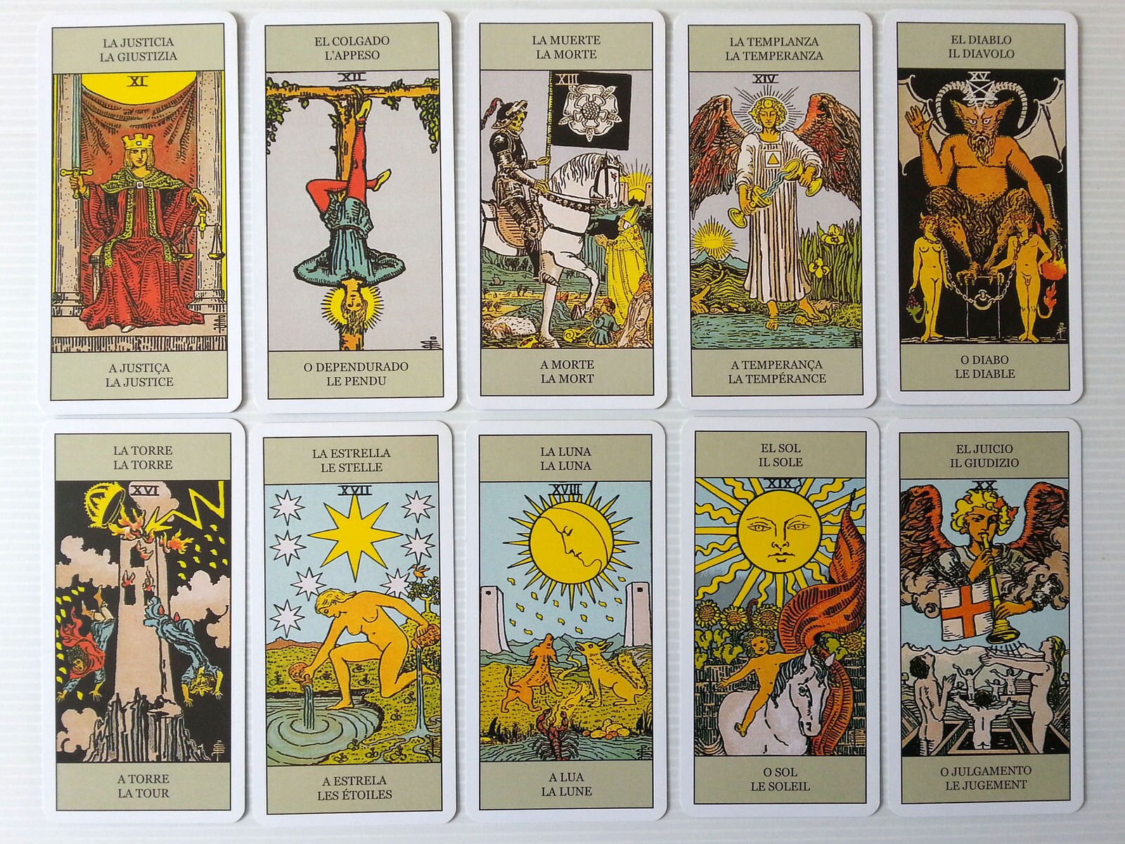 Tarot Universel – Rider-Waite-Smith – Fabbri / Lo Scarabeo (2000)