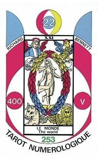 Tarot Numérologique de Marseille 1986 - (Pocket) (Fr) - Code Sacré du Tarot