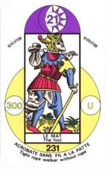 Tarot Numérologique de Marseille 1986 - (Pocket) (Fr) - Code Sacré du Tarot