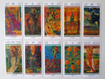 The Cristal Tarot - Glass tarot 2000 - RARE FIND - TAROT DE VERRE