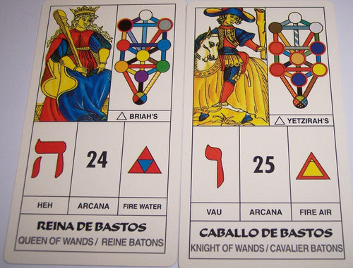The Kabbalistic Tarot - 1990 - Tarot Collection Cabalistico