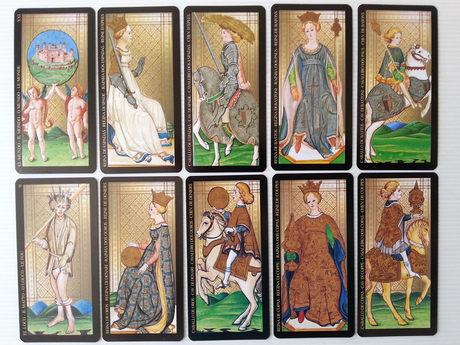 Tarot of Visconti Sforza - 2000 Lo Scarabeo Edition