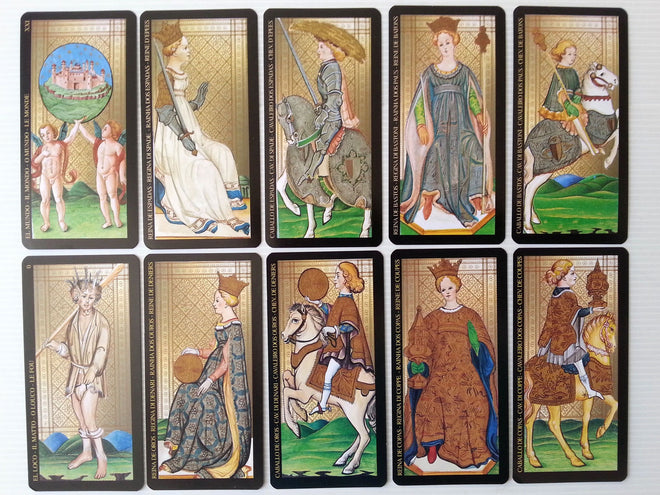 Tarot de Visconti Sforza - Édition Lo Scarabeo 2000