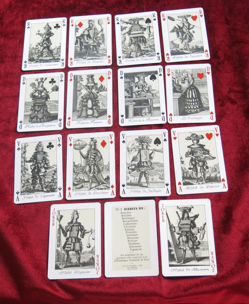 Suits of trades 1984 French Deck of Cards