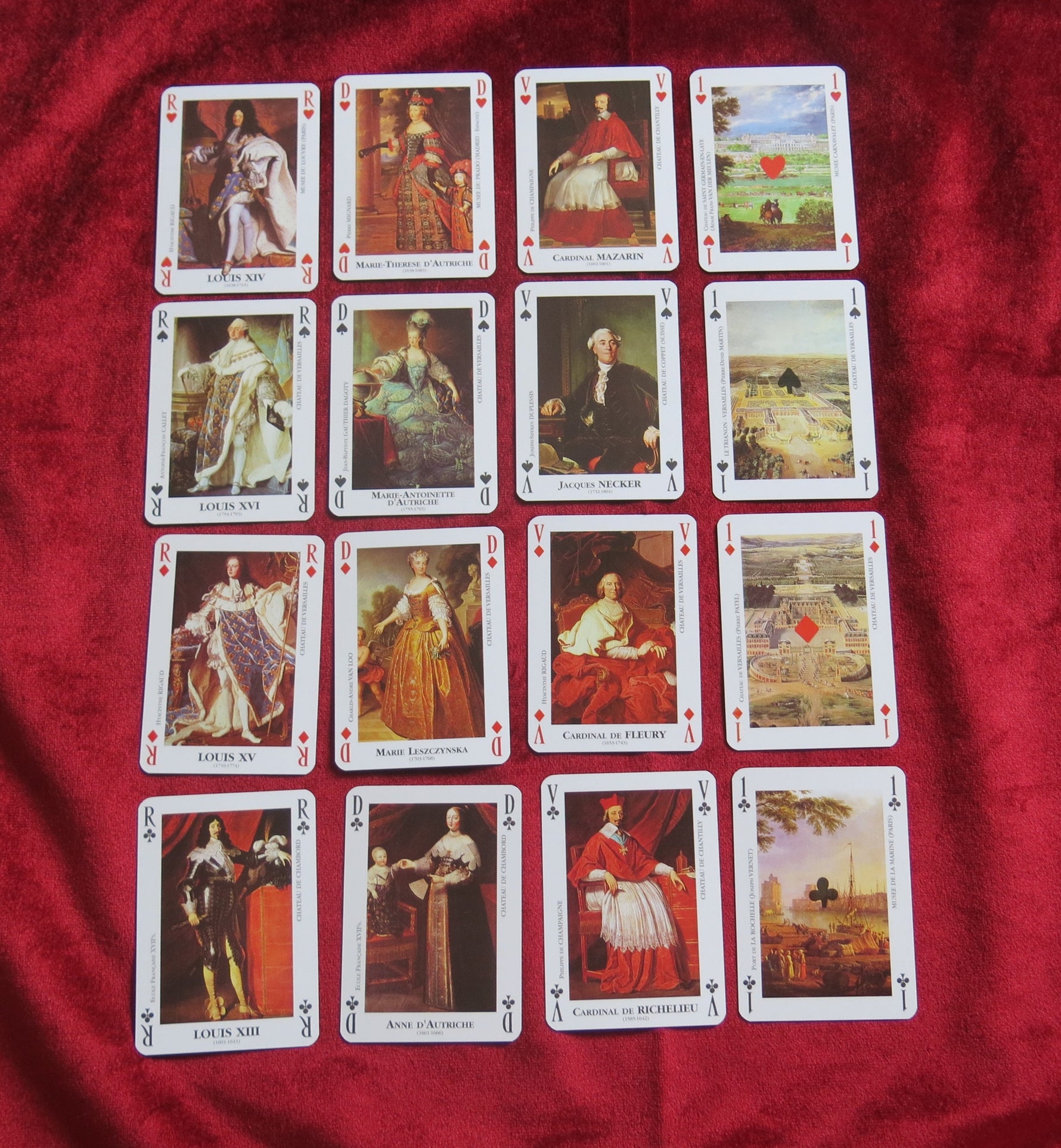 French Kings Playing Cards 1987 – Royal Portrait Deck – Near Mint
