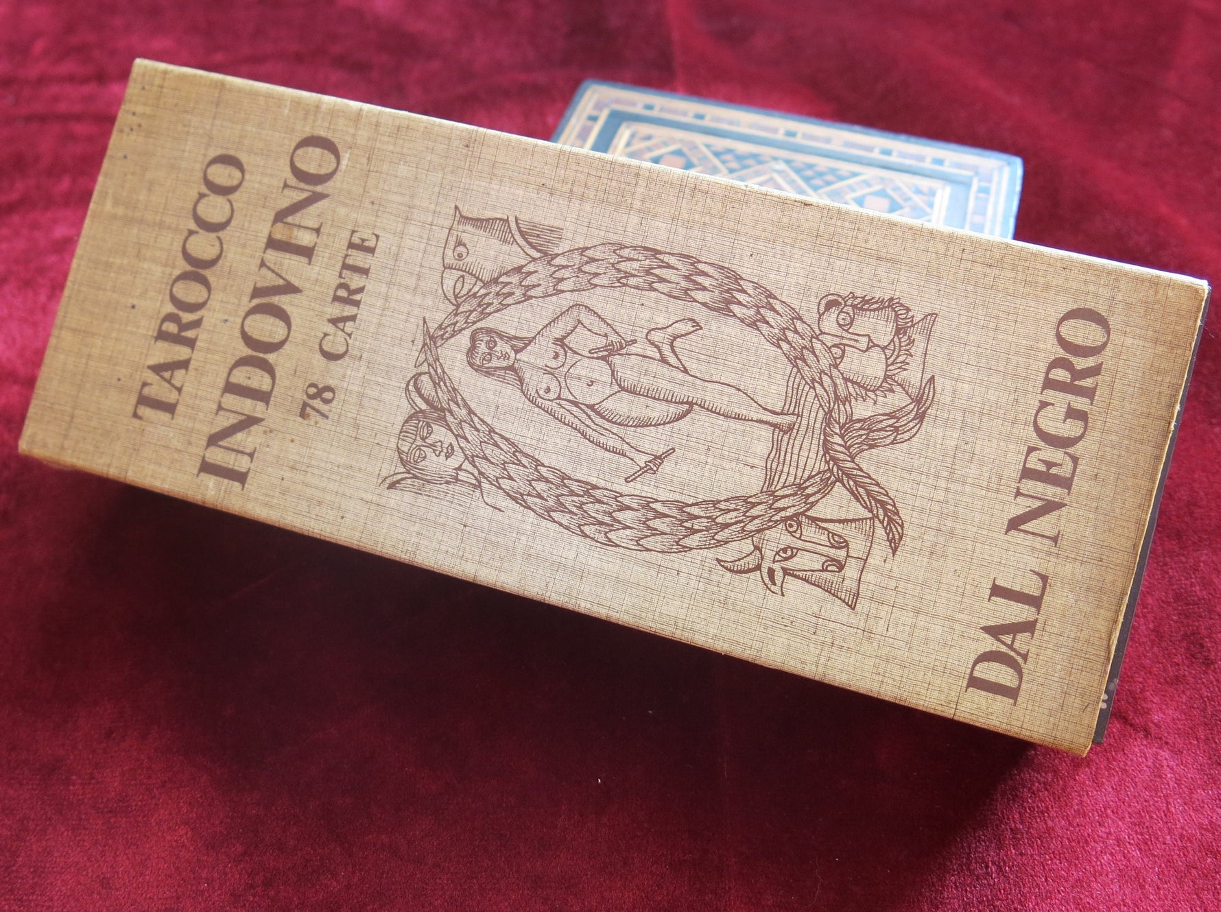 Tarocco Indovino – Dal Negro 1979 – Sergio Ruffolo – 78 Tarot Cards + Booklet – Vintage Italian Tarot Deck – Made in Italy