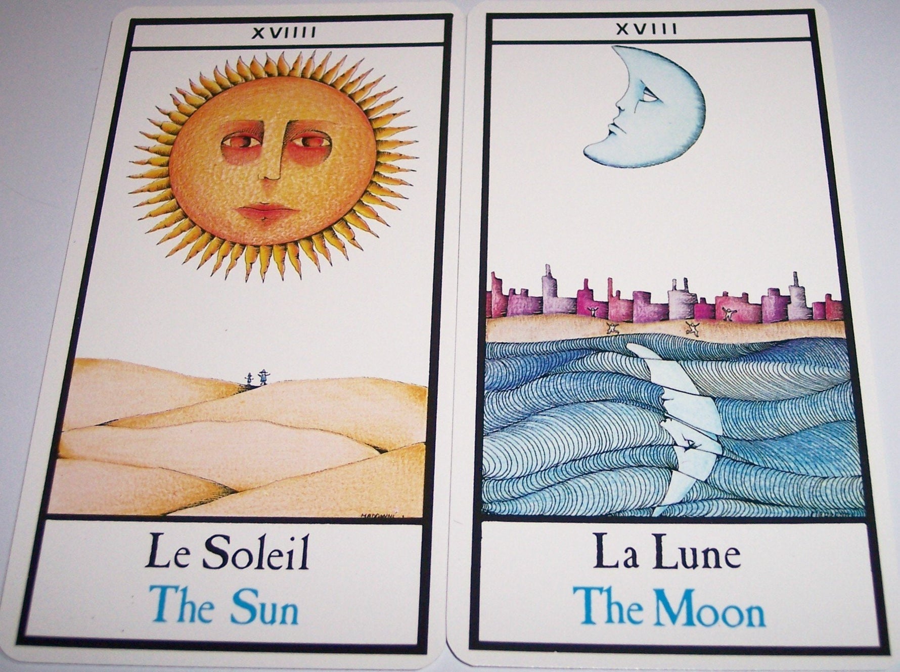 Rare Maddonni Tarot Deck 1981 - NEW! - Mysterious French tarot