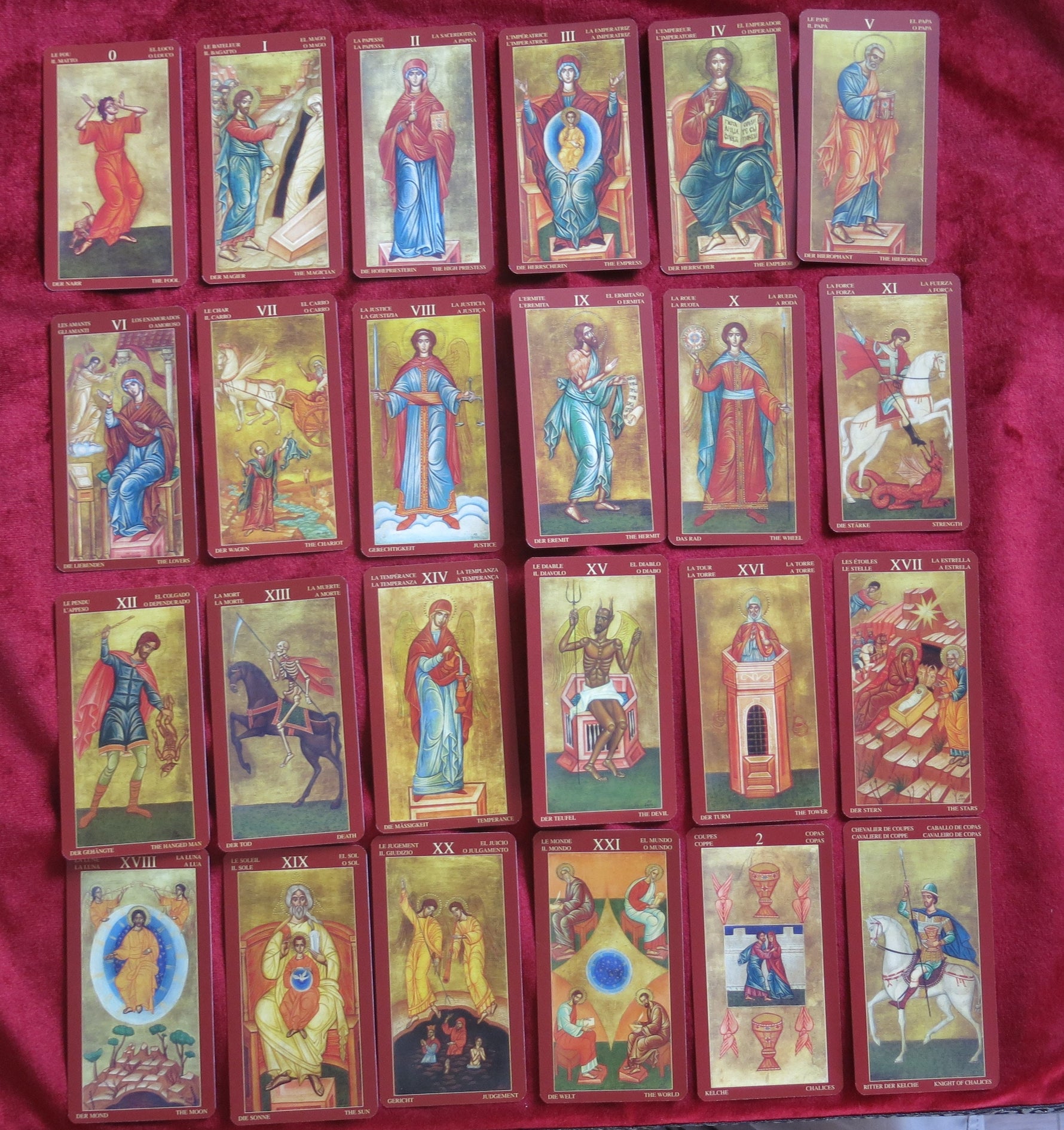 Tarot of the Tsar - Russian divination - Russian Saints