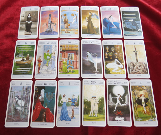 Le Tarot des Secrets 2002 - Cartes de Nudité Féminine et Masculine